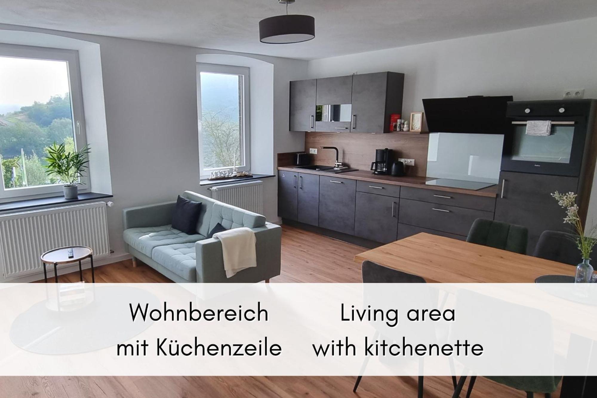 Appartement Winzerhaus Am Calmont - Terrasse Der Ruhe à Bremm Extérieur photo