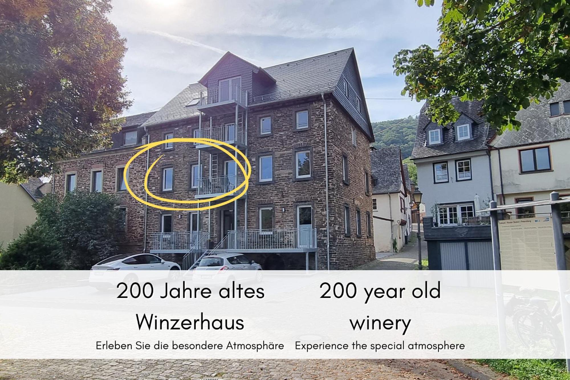 Appartement Winzerhaus Am Calmont - Terrasse Der Ruhe à Bremm Extérieur photo